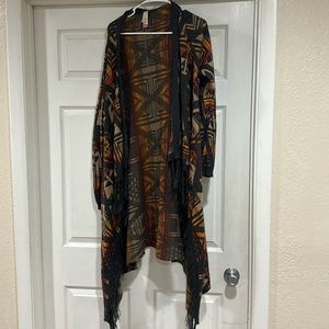 Fun style long sweater